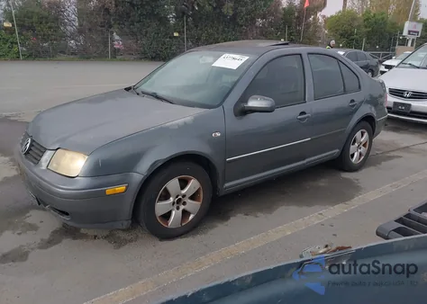 2004 Volkswagen Jetta Gls 2.0L из США, поврежденный, VIN 3VWSA69M54M082855